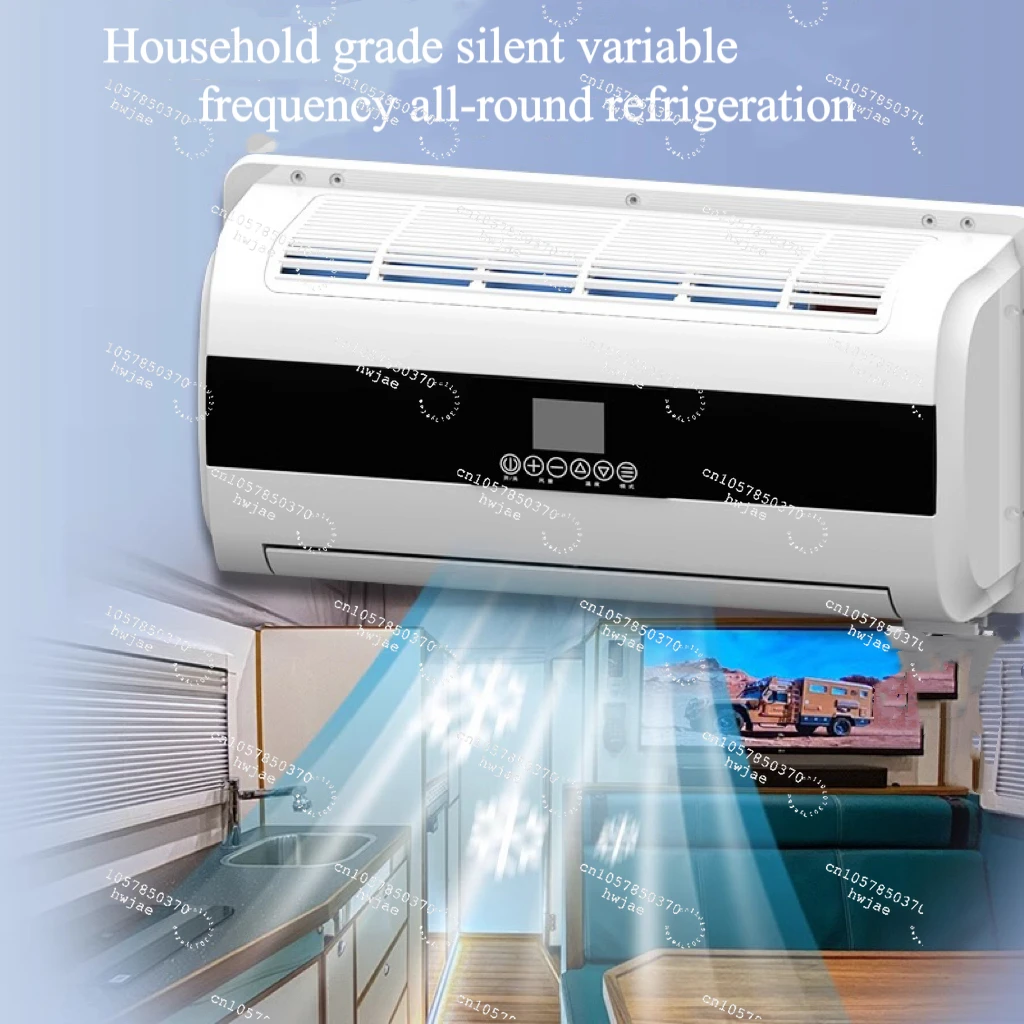 Remote Control Auto Portable Widely Application 12v 24 Volt Car Air Conditioner For Diesel Generator Truck New Energy Vehicle RV