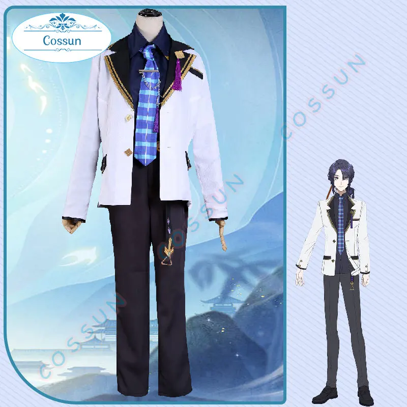 

NIJISANJI Vtuber Cosplay Nagao Kei Cosplay Costumes Suit Casual Wear Party Uniforms Coat Shirt Pants Custom Made