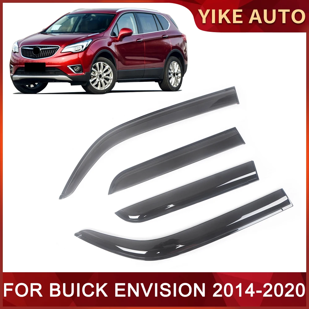 

Window Visor for BUICK ENVISION 2014-2020 Weathershield Door Visor Wind Sun Rain Guards Side Window Wind Deflectors Auto Parts