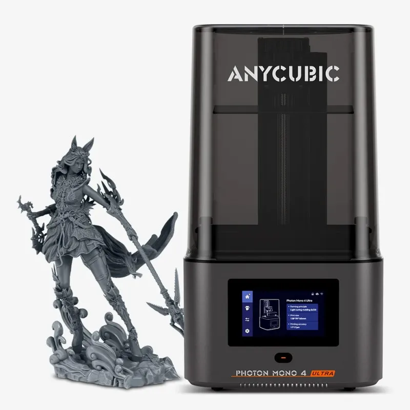 Anycubic Mono 4 Ultra 10K 3D Printer With Fast 120mm/h Resin LCD Printing 10K Resolution