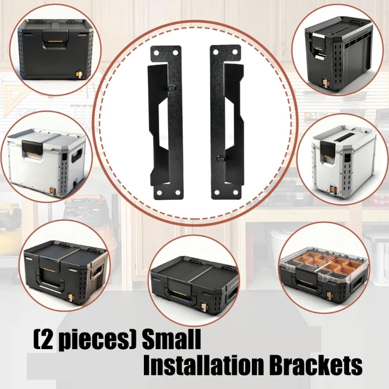  Professional Grade Steel Mounting Support For Workshop And Garage Storage 26cm Strong Construction