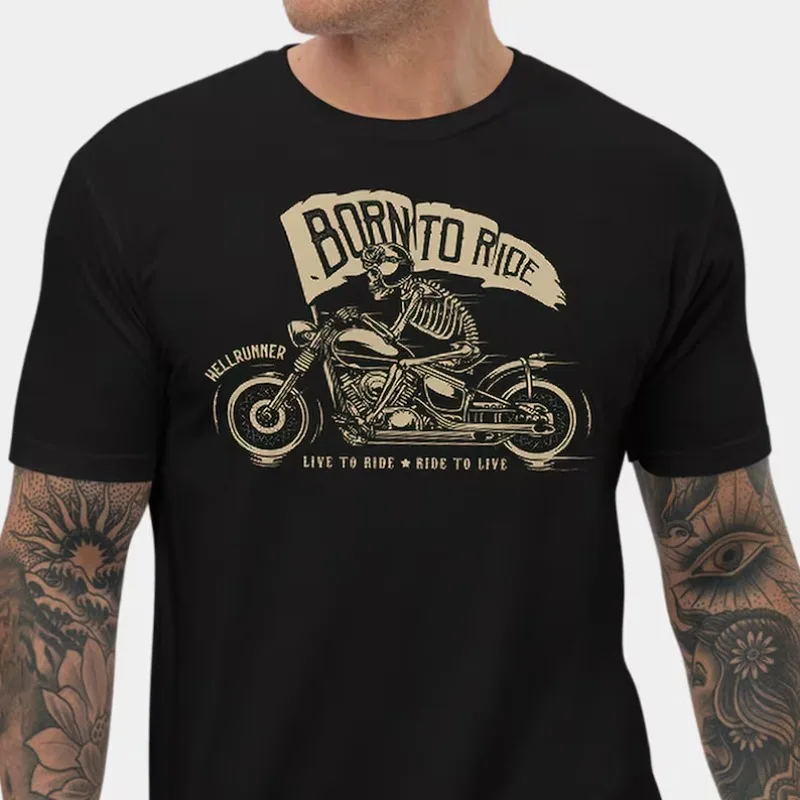 

Мотоциклетная рубашка Байкерская рубашка Born To Ride HELLRUNNER Футболка с короткими рукавами Мотоциклетный подарок Байкерский подарок - Etsy Singapore