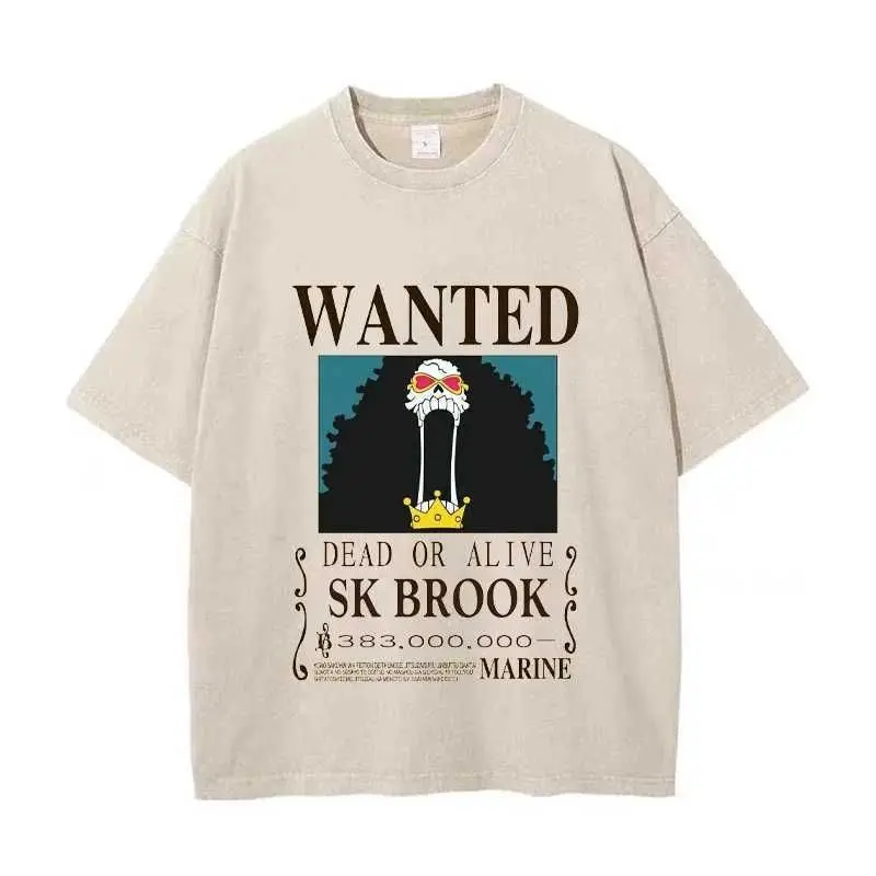 

One Piece Anime Men's 2026 Summer Cotton T Shirt Graphic Print Casual Streetwear Style Short Sleeve Streetwear Y2K Unisex