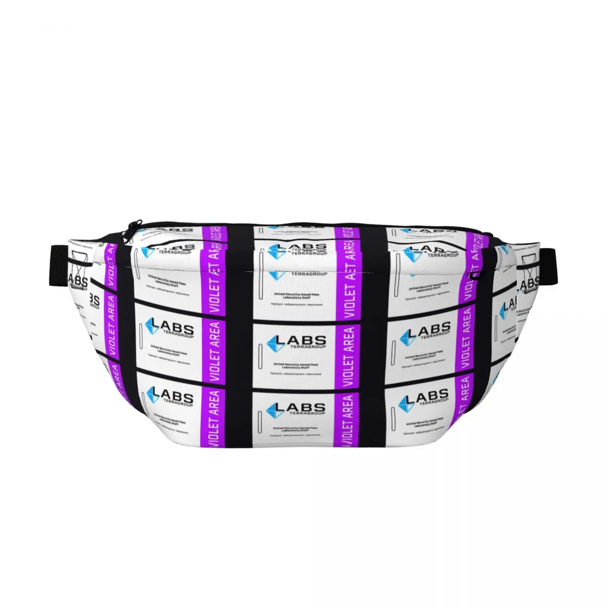 

Сумка-бананка через плечо Escape From Tarkov Labs Keycard Violet для мужчин и женщин, регулируемая поясная сумка для путешествий, бега, хранения денег и телефона