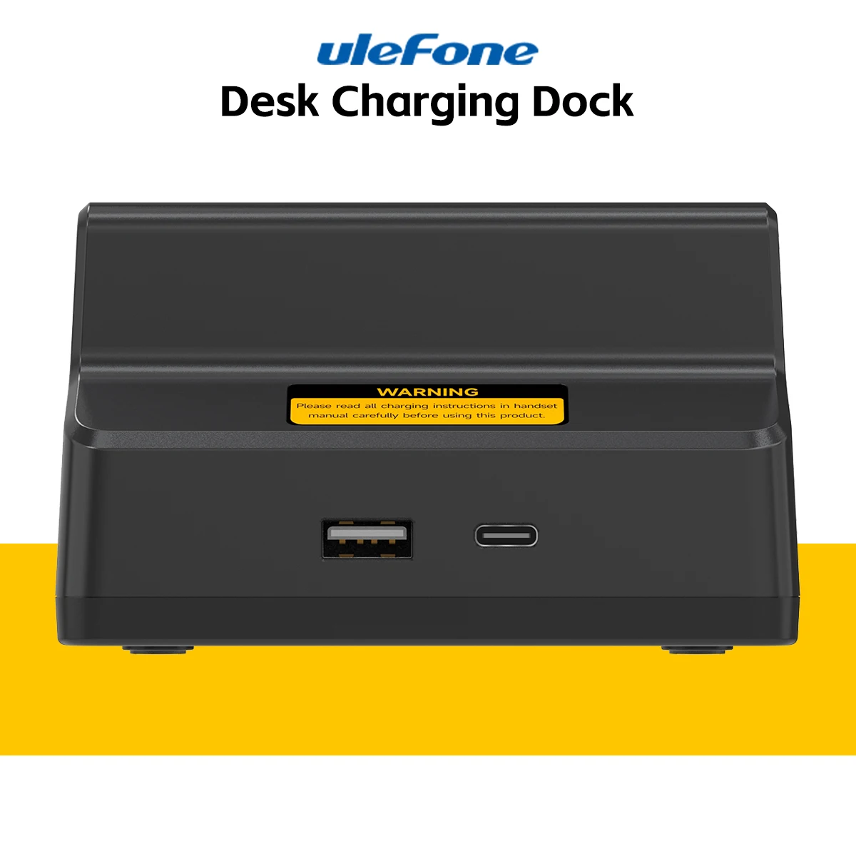 For Ulefone Power Armor 16 Pro / Armor 21 Cell Phone Ulefone USB-C / Type-C Desk Charging Dock