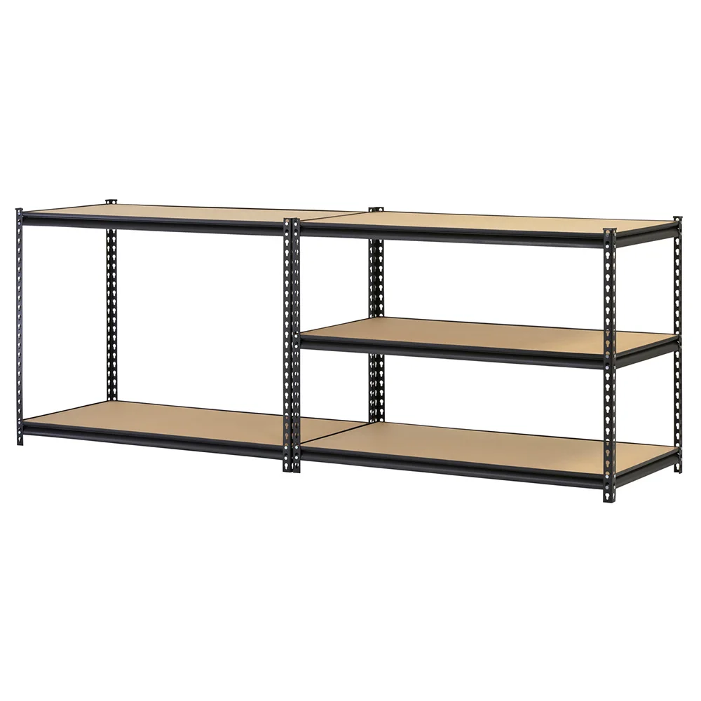 Multifunctional Adjustable Boltless Steel Slotted 5-Layer Corrosion Protection Angel Storage Rack For Store Room