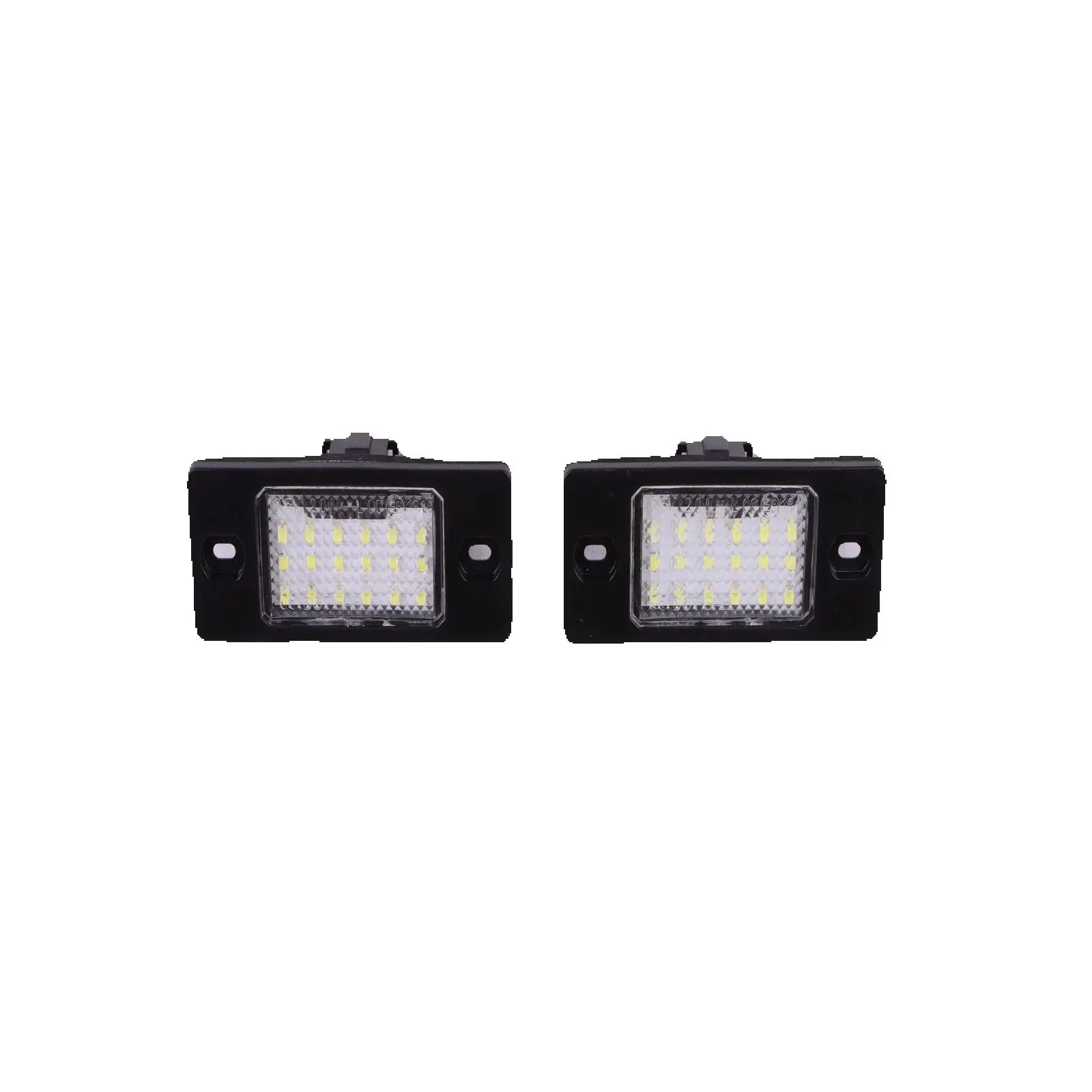 

LED License Plate Lights 7L5943021B 7L5943021C FOR Volkswagen Tiguan 2009+ 12V White