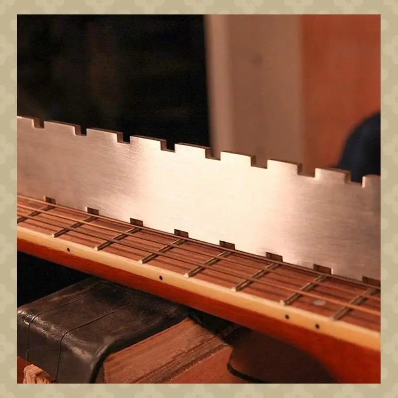 

Guitar Fingerboard Guard Luthier Tools Stainless Steel Bass Fingerboard Protector