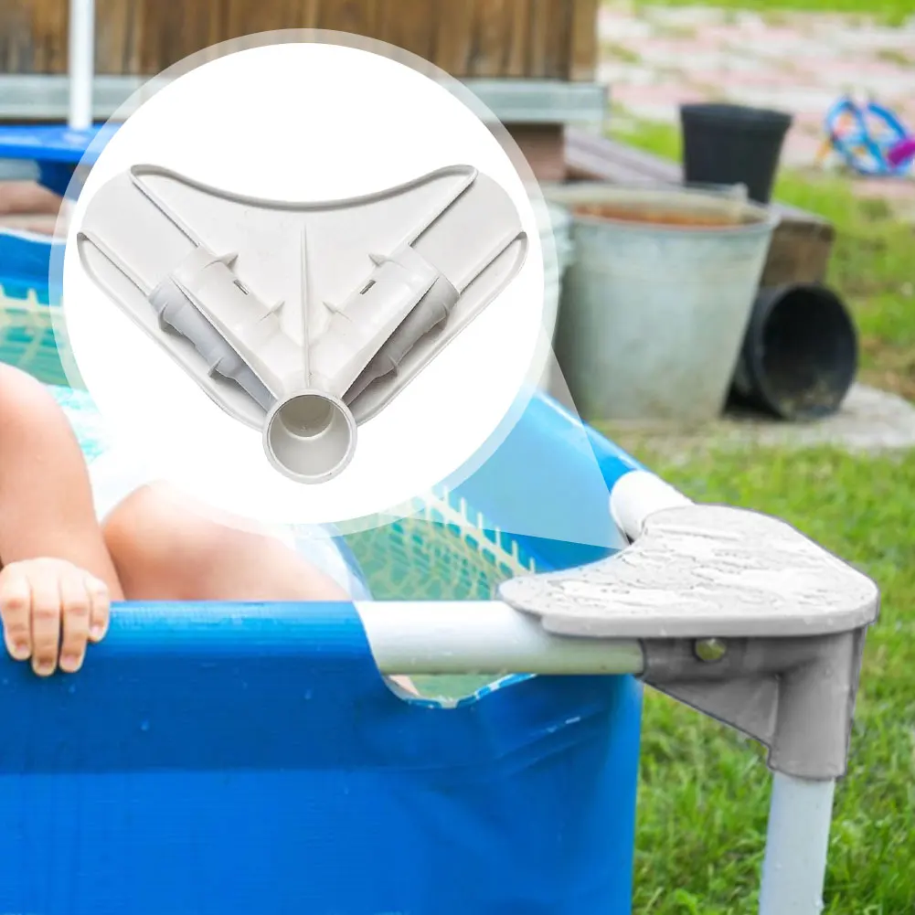 

Угловой соединитель для каркасных бассейнов, трехсторонний адаптер для каркаса, угловой соединитель для наземных бассейнов, аксессуары для металлических каркасных бассейнов