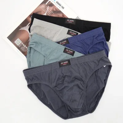 

5pcs 100% Cotton Men's Underwear Summer Children's Underwear Plus Size Teenage Underwear Men's Antibacterial Underwear S-3XL