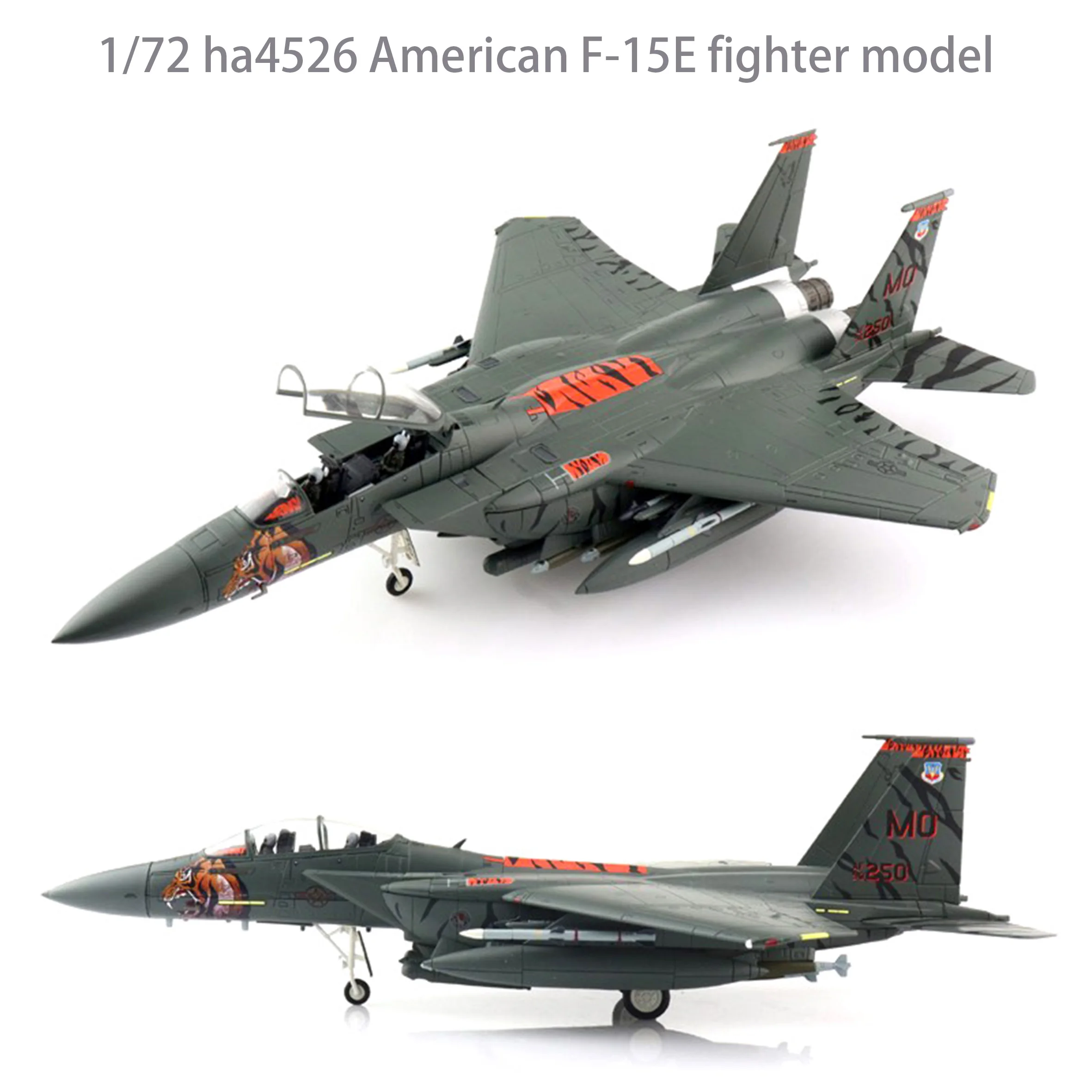 Fine 1/72 ha4526 American F-15E fighter model 