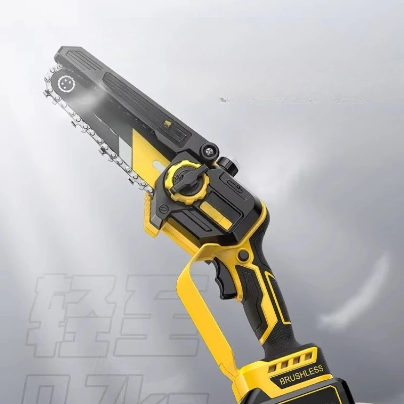 Household Small Handheld Rechargeable Chainsaw Lithium Battery Large Capacity