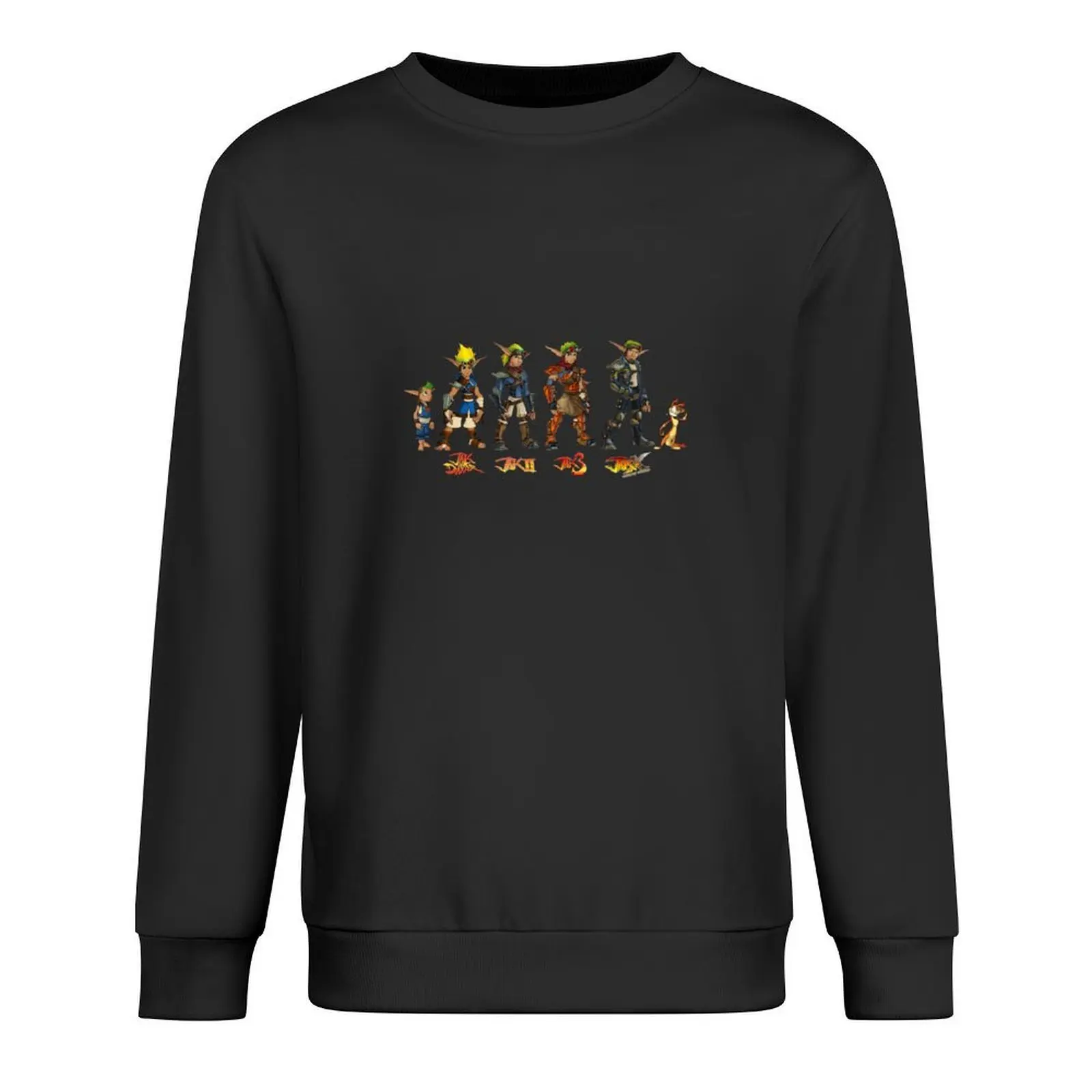 

Jak and Daxter Saga - Full Colour Pullover men wear men's clothing autumn clothes mens clothing sweatshirts men