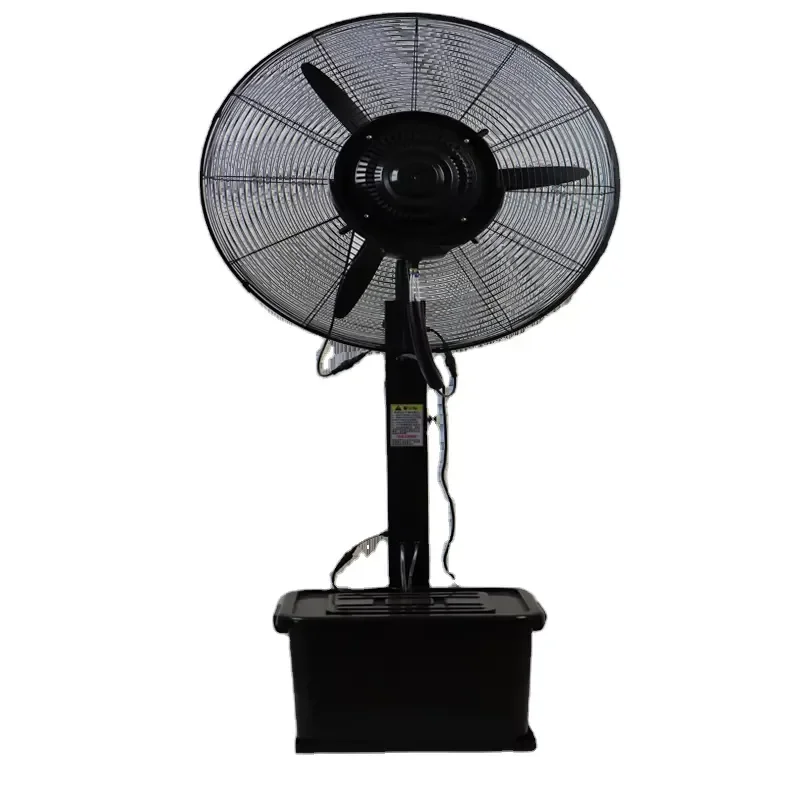 Quality 110v 220v 26-30 Inch Commercial Industrial Floor Ceiling Outdoor Oscillation Mist Fan Water Spray Big Standing Fan
