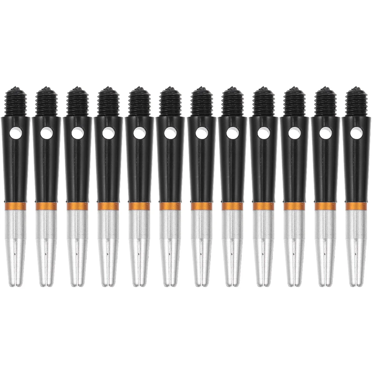 2 Pack Shaft Steel Tip Rotating Stems Flight Sharping Plaything Rod Aluminum Accessories