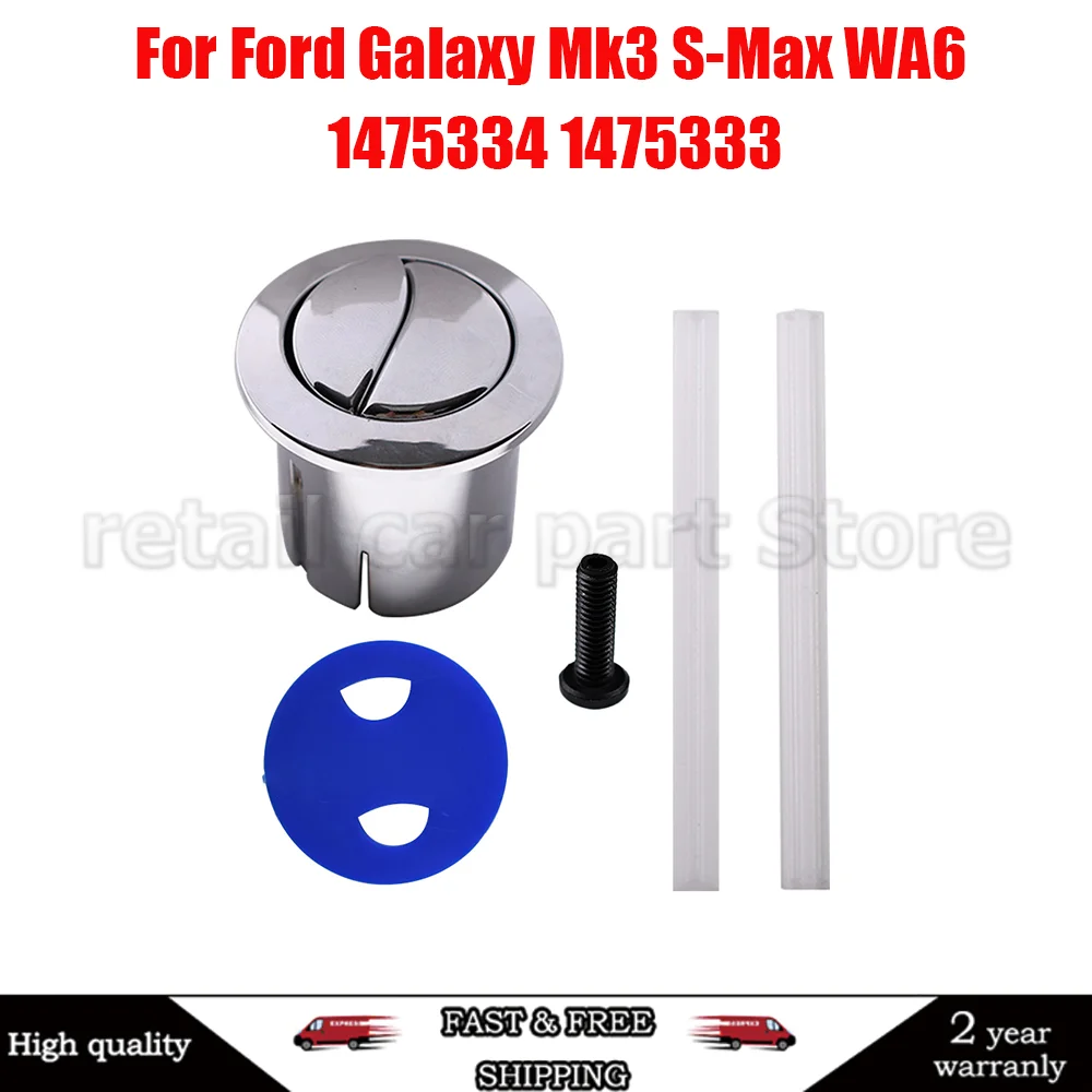 

BBSMDM 6M21-U24185 Armrest Front Door Handle Cover Insert Bezel For Ford Galaxy Mk3 S-Max WA6 1475334 1475333