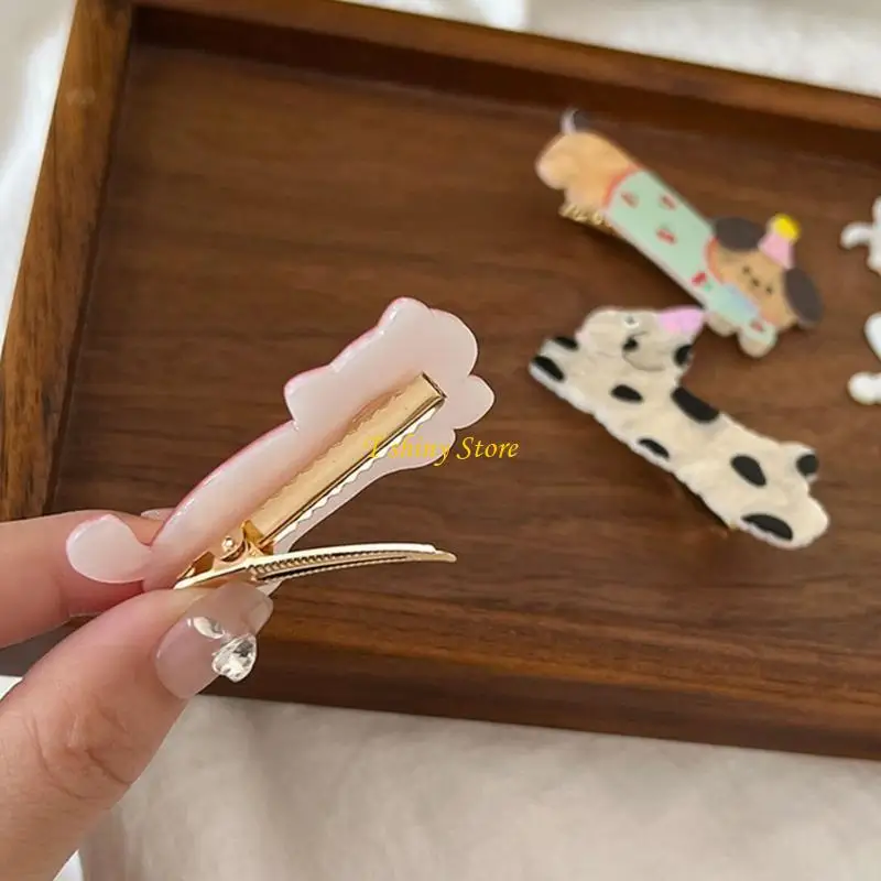 N58F Trẻ Đóng tóc kẹp tóc xinh xắn sinh nhật cho trẻ Giai đoạn mặc những chiếc mũ của cô gái 2000s có thể sử dụng