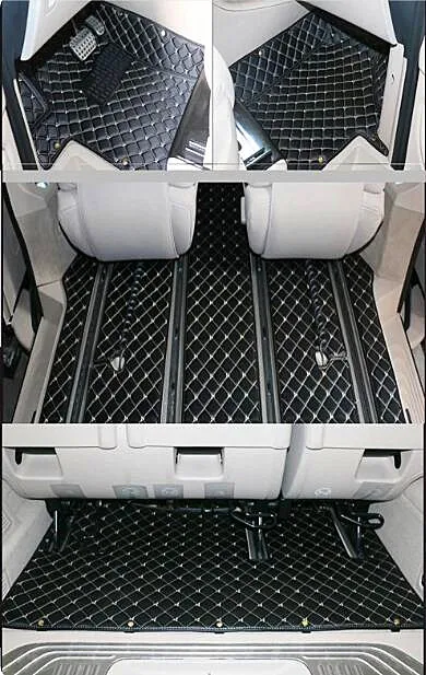 Top quality rugs, Custom full set car floor mats for Mercedes Benz V Class W447 2026-2014 7 8 seats durable waterproof carpets