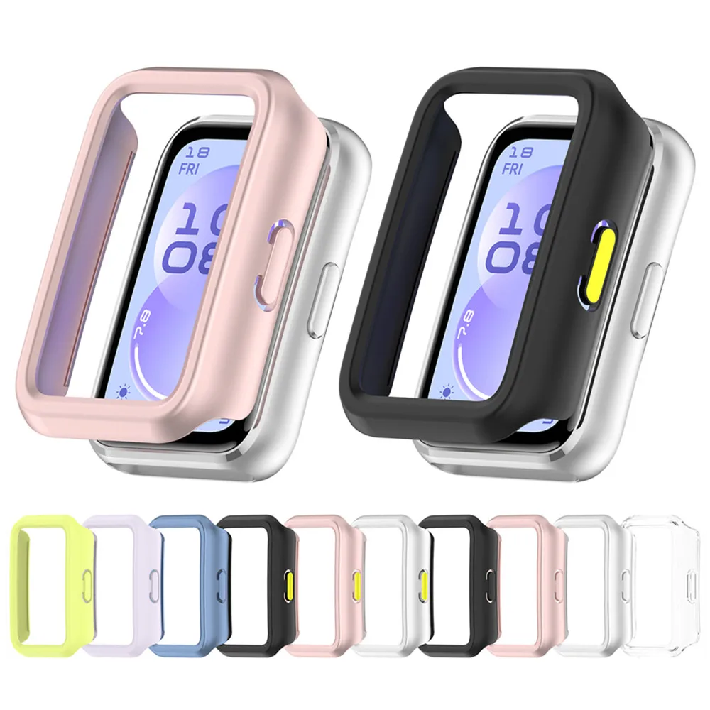 Hard PC Hollow Frame Case for Huawei Band 11 / 11NFC Protector Shell Bumper Protective Cover Accessories