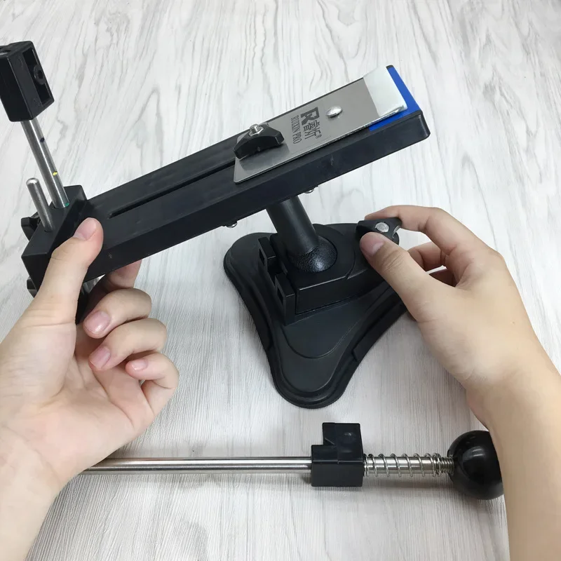 

Ruixin Pro Sharpener Professional Kitchen Knife Fix Fixed Anglehigh Quality Stones Sharpening with Multi Stone Whetstone Grind