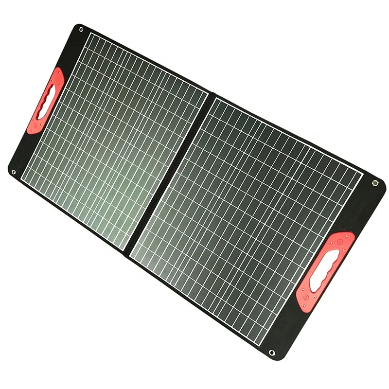 YYHC-120Watt Portable Folding Solar Panel Charging Kit Solar Generator Charger for RV Camping Outdoors