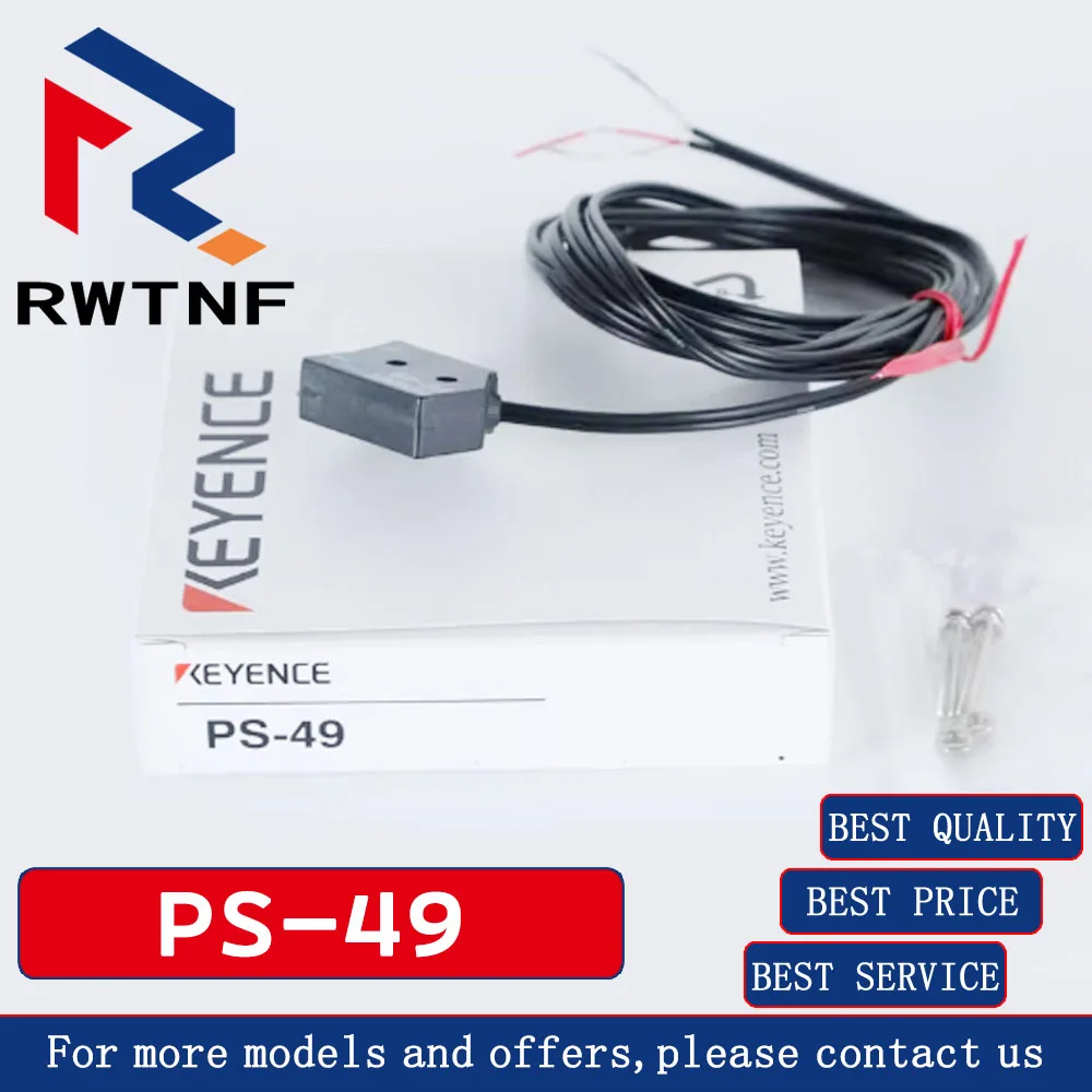 Nuevo sensor de interruptor fotoeléctrico de punto PS-49 KEYENCE genuino, stock de almacén 100% original