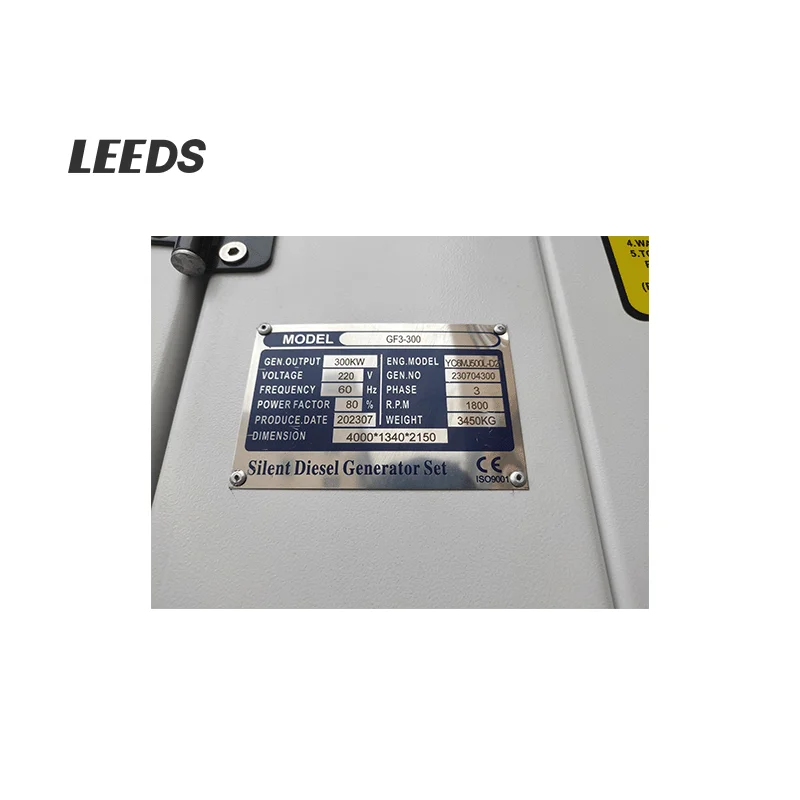 Good Quality250kw Three-Phase Silent Diesel Generator Set 5kva Light Generator With 50/60hz Frequency 10kw Three-Phase Generador