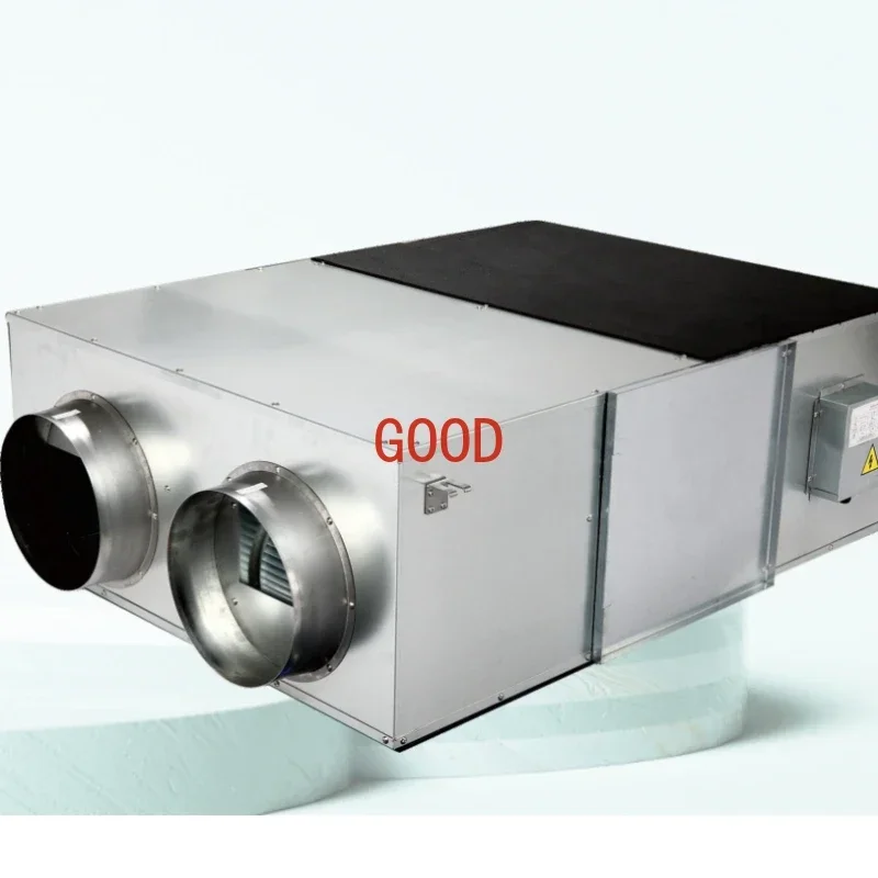 100mm 150mm 250mm air exchanger heat recovery  air to air cross flow heat exchanger