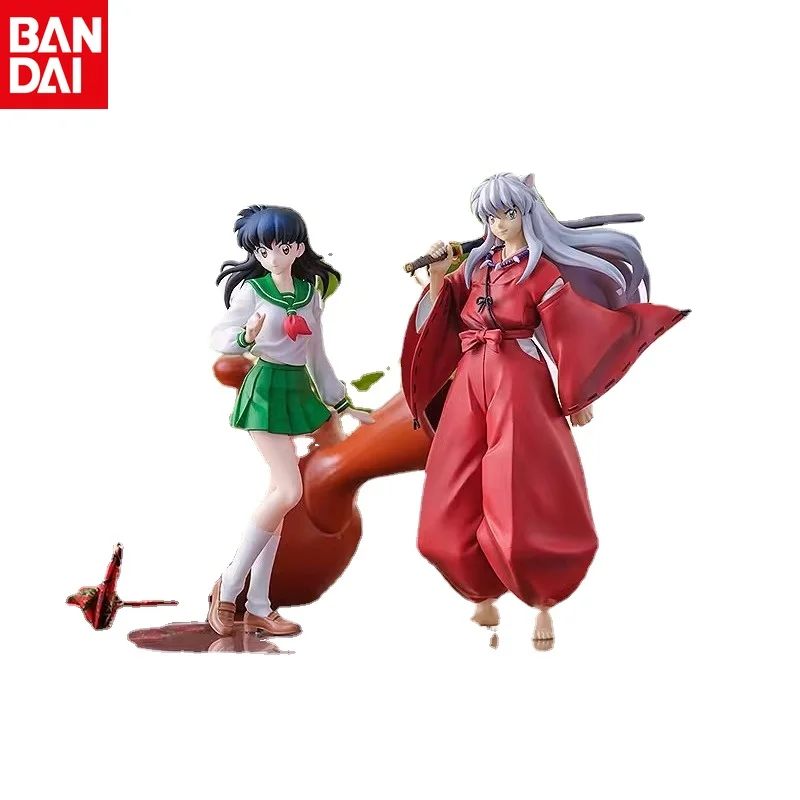 BANDAI Brand New Genuine Inuyasha Sesshoumaru Japanese Anime Figures Action Figurine Animation Characters Toy Kids Brinquedos