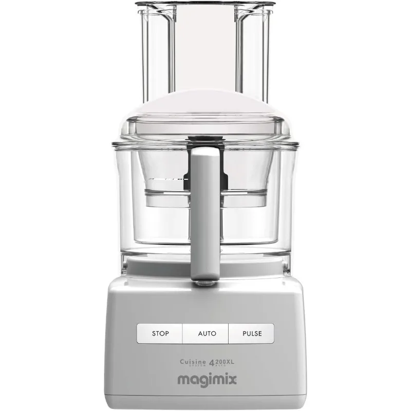 Magimix Compact 4200 XL White 950 Watt Food Processor with Recipe Book