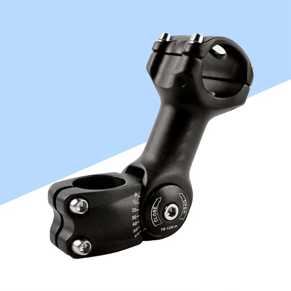 

Aluminum Alloy Duct Cycling Bike Handlebar Riser Extender Cycle Part Risers Front Fork Stem Horizontal