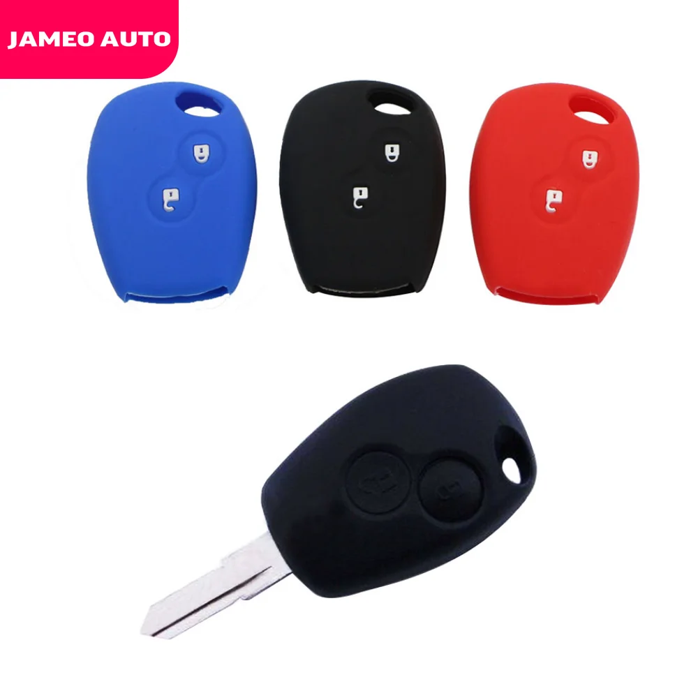 Silicone Car Key Case Protector Cover 2/3 Buttons Fit for Renault Kangoo DACIA Scenic Megane Sandero Captur Twingo Modus