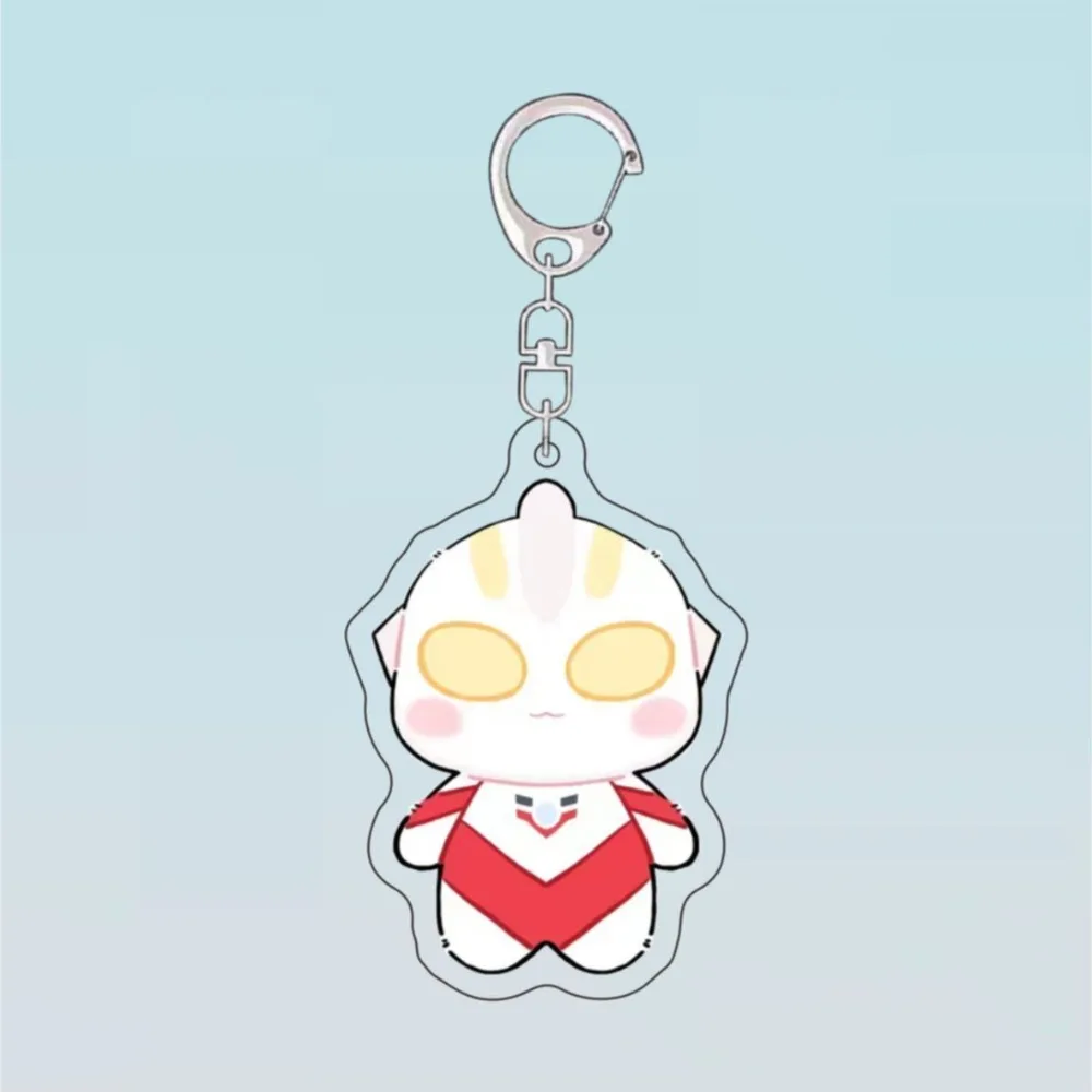 Ultraman Key Buckle Ultraman Tiga Ultraman Zero Anime Peripheral Originality Delicate Schoolbag Hanging Decorations Holiday Gift