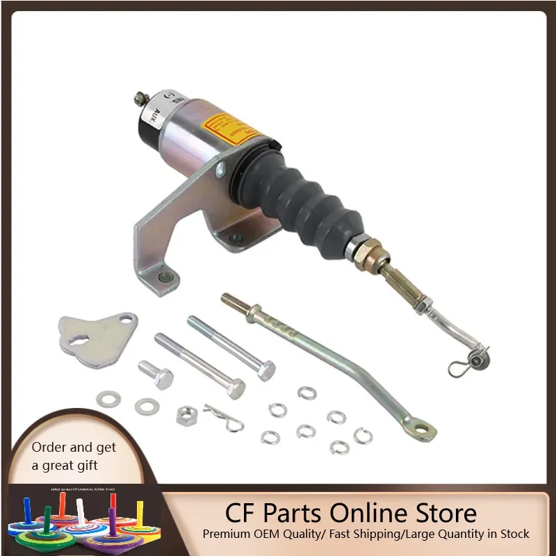 

24V Fuel Stop Solenoid Valve Kits SA-3800-24 1751-24RU1B2S1 9883038 For Bosch RSV SA-3800-12