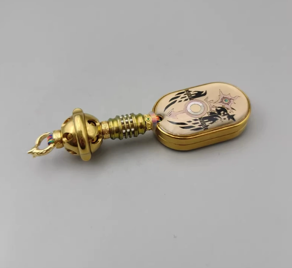 Usado edc mot banhado a ouro coelho feroz zircônio ritmo fidget slider brinquedos de descompressão