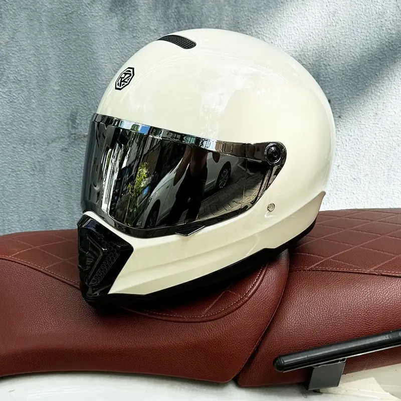 

Sports helmet Sports helmet retro Full Face motorcycle helmet, men's and women's Motocross helmet off-road,Casco