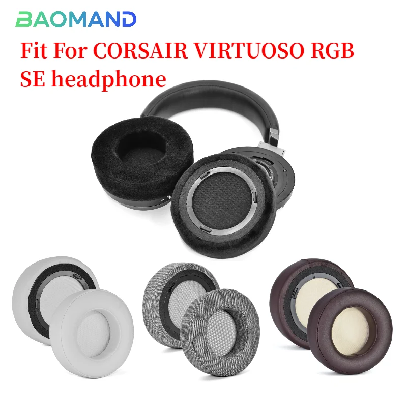 

Ear pads for CORSAIR VIRTUOSO RGB SE Headphones Memory Sponge Sleeves Cover Case Repair Parts Earpads