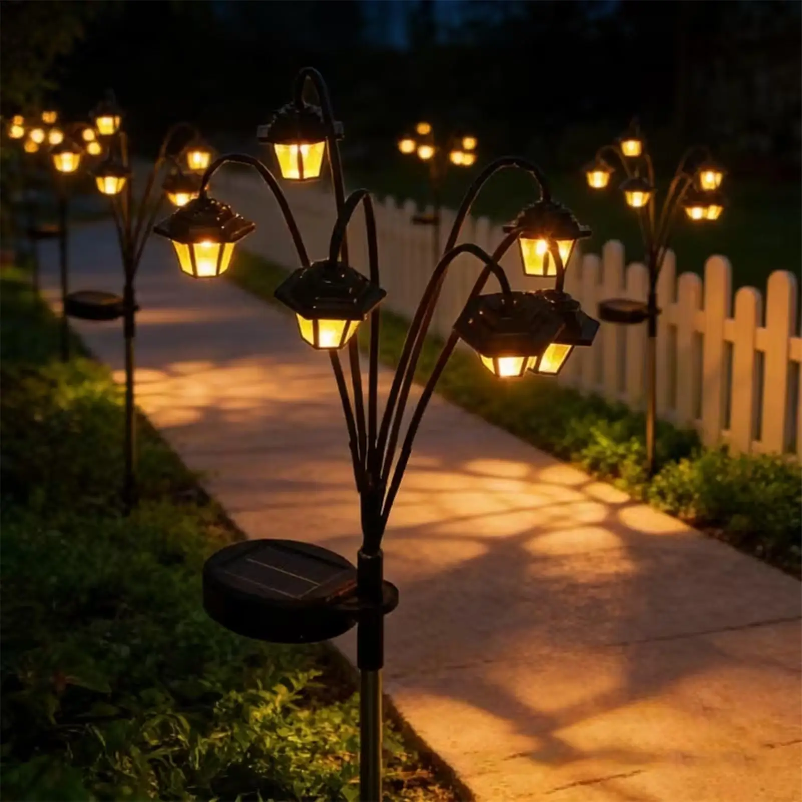 solar-lights-outdoor-2-pieces-led-decorative-adjustable-ground-stakes-solar-pathway-lights-garden-stakes-for-lawn-patio-porch