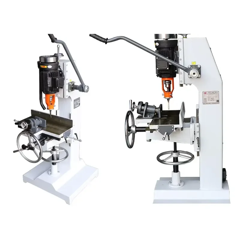 Portable Mini Electric Woodworking Machine for Home Use for Furniture Door Hinge Manual Hole Drilling Wood Wood Boring