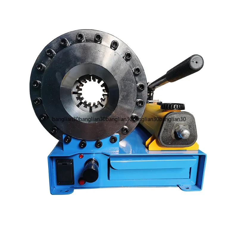 Semi-Automatic Operation High Pressure Steel Pipe Crimping Small Household Tubing Steel Pipe Shrinking Machine