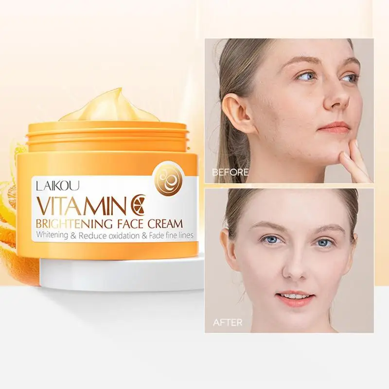 O creme do olho da vitamina C, removedor escuro do círculo, hidrata, clareando, contorno dos olhos, Anti-enrugamento, soro antienvelhecimento, cuidados com a pele