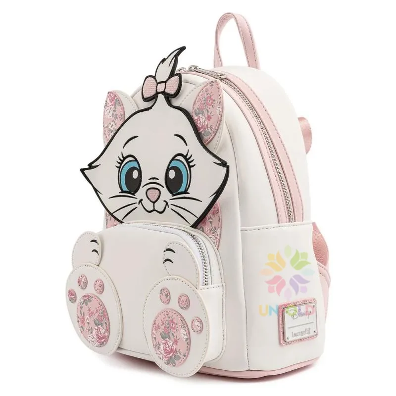 Hot Arrival Loungefly Disney Mary Cat Cartoon Backpack Anime Peripheral Cute Backpack For Women Backpack For Children Girl Gifts