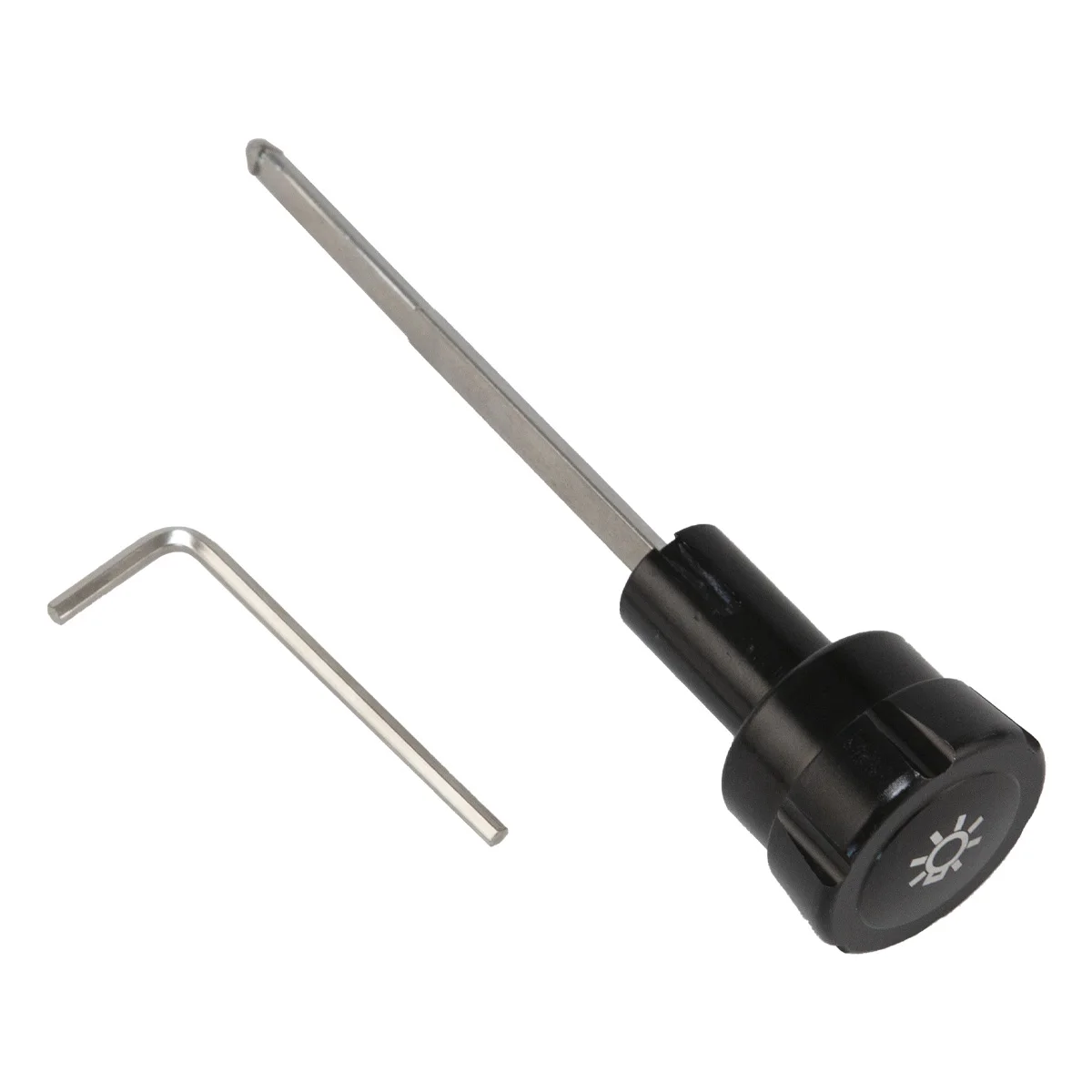 Front Head Lamp Switch Knob Aluminum F5TZ11661A  76871 Compatible With Ford F150 250 350 Truck 1994-2004 Mustang view 4