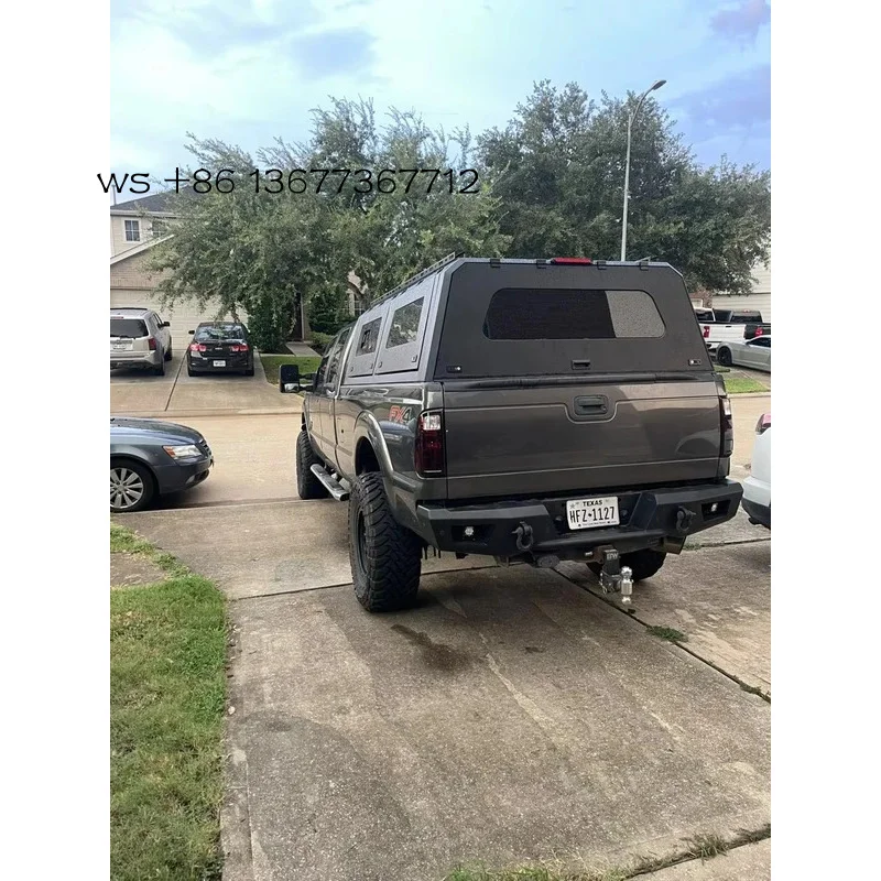 

Factory hot salesAluminum Alloy Hard Top Pickup Canopy Topper F250 8FT