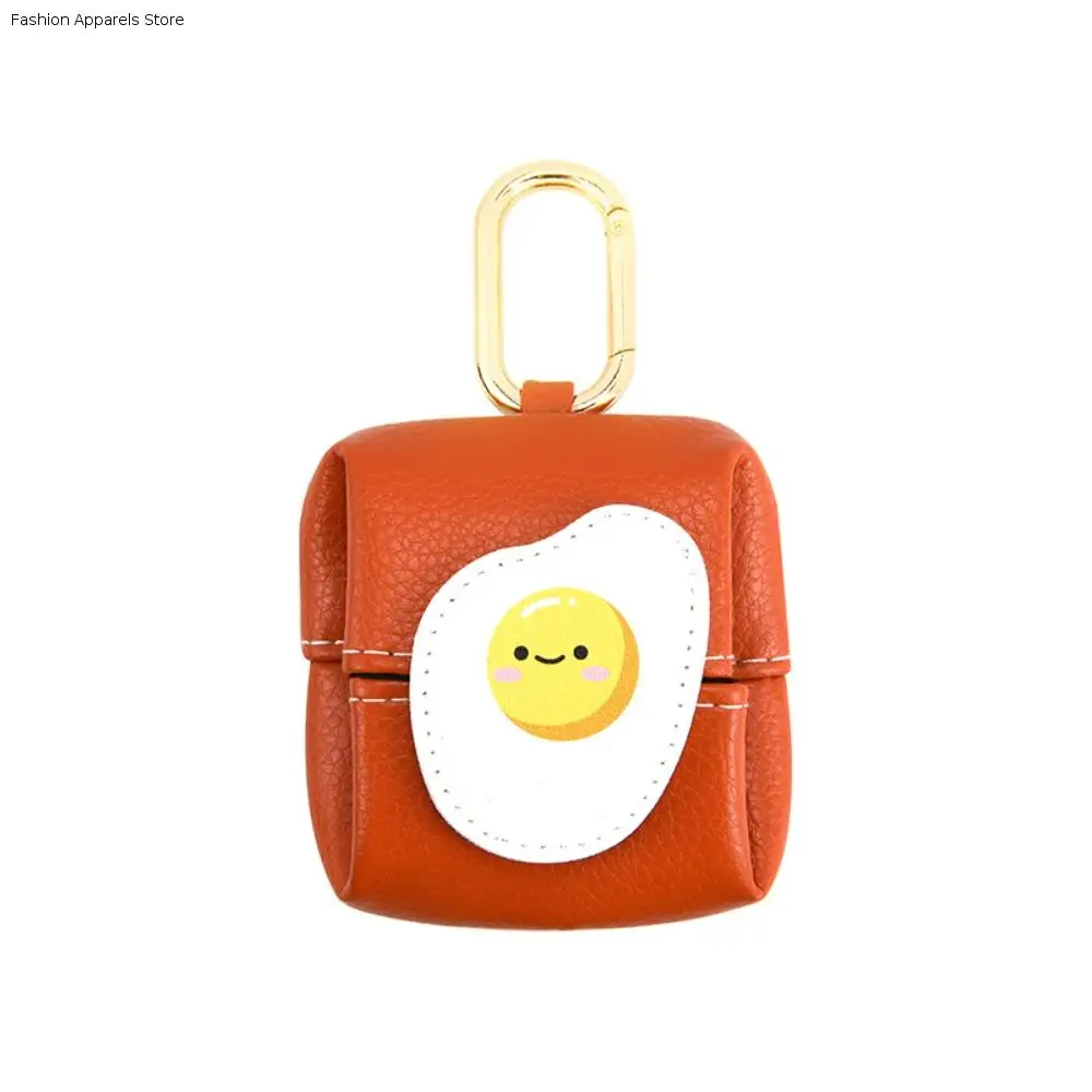 

Storage Bag Cute Leather Earphone Bag Korean Style Multipurpose Mini Lipstick Bag Wallet Avocado Fruit Coin Purse Girls