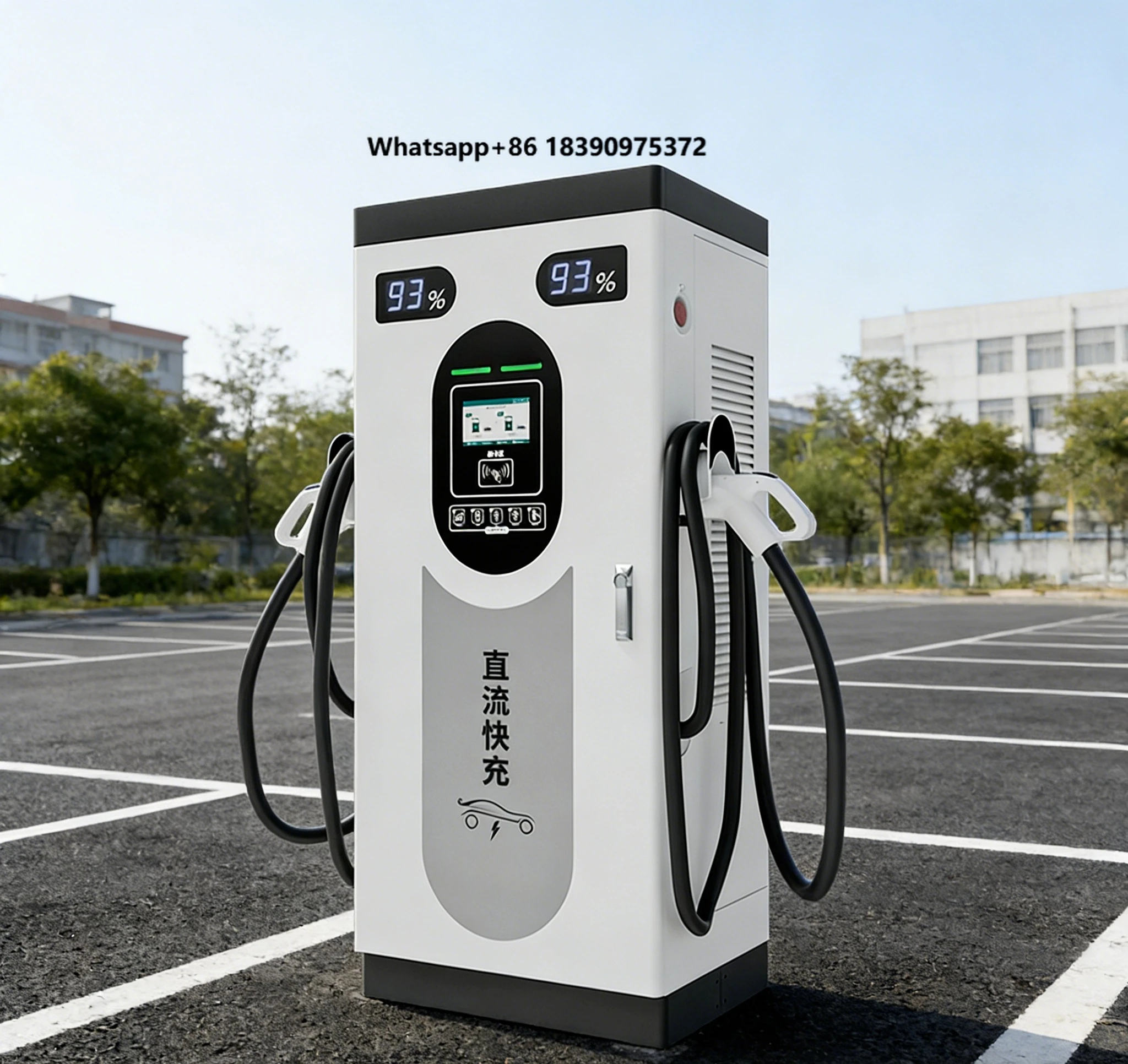 Fast CCS2 EV Charger Charging Station 60KW 120KW 180KW DC Charging Pile