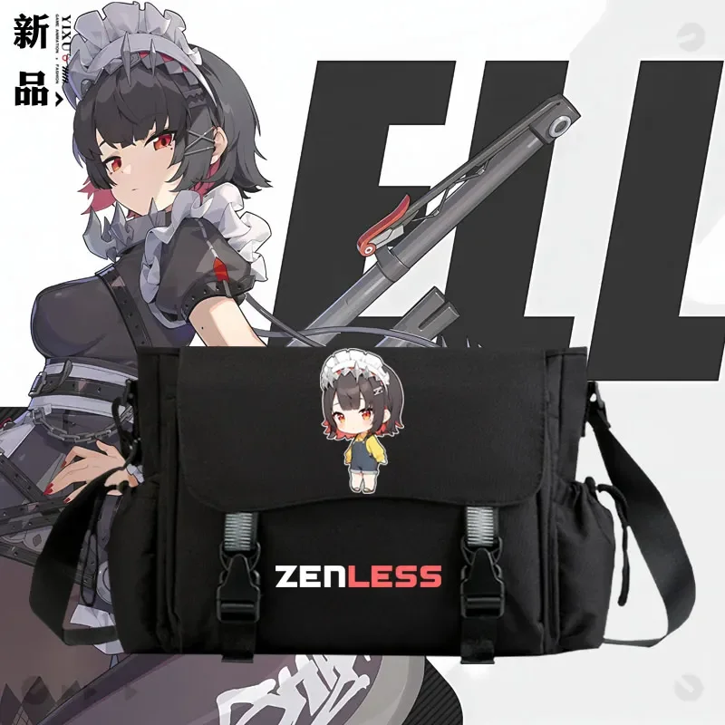 2025 NEW Anime Game Envelope Bag Zenless Zone Zero Ellen Joe Adolescent Bag Shoulder Bag Student Leisure Messenger Cosplay