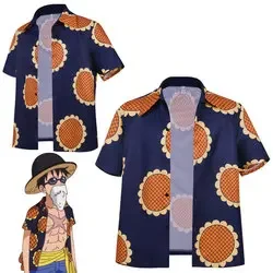 Anime Cosplay Luffy Adult Sunflower Shirt