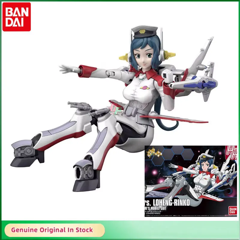 バンダイ-オリジナルのhgbf gundamアクションフィギュアアセンブリキット、戦闘機、mrs.loheng rinko、tkeshi、ioe'smotion、スーツ、モデルキット