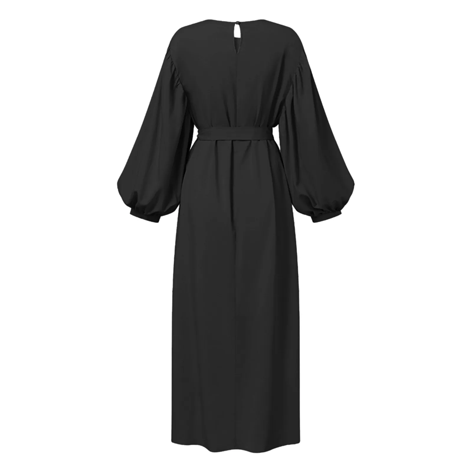 Muslim Women Abaya Dubai Islam Turkey Bangladesh Muslim Dresses Hijab Modest Dress Kaftans For Women Drawstring Robe